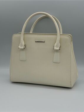 Burberry white satchel early 2000’s purse